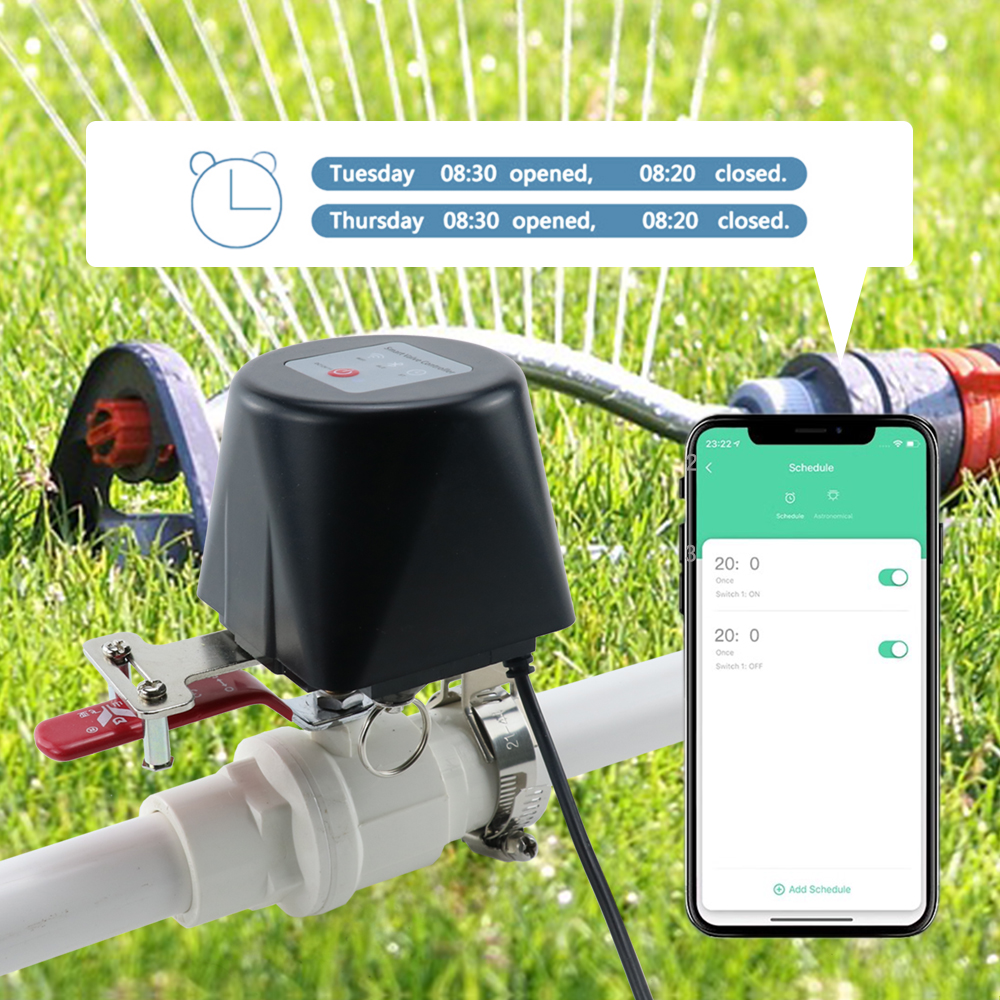 Tuya WiFi Water Valve Wireless - огляд і ціна Smart Garden Instructions