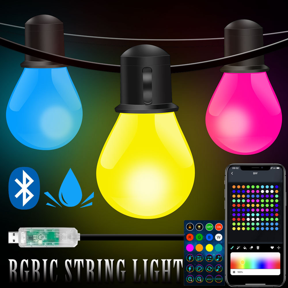 Smart WIFI and Bluetooth G40 L - огляд і ціна Smart Garden Festoon Lights