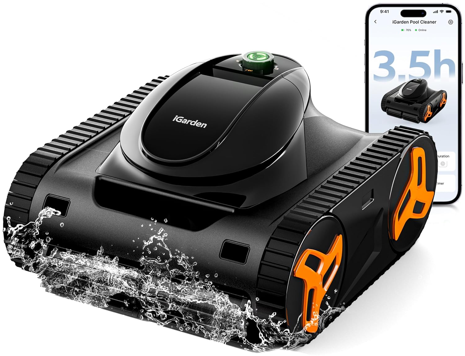 Robotic Pool Cleaner KN Series - огляд і ціна Smart Garden Is