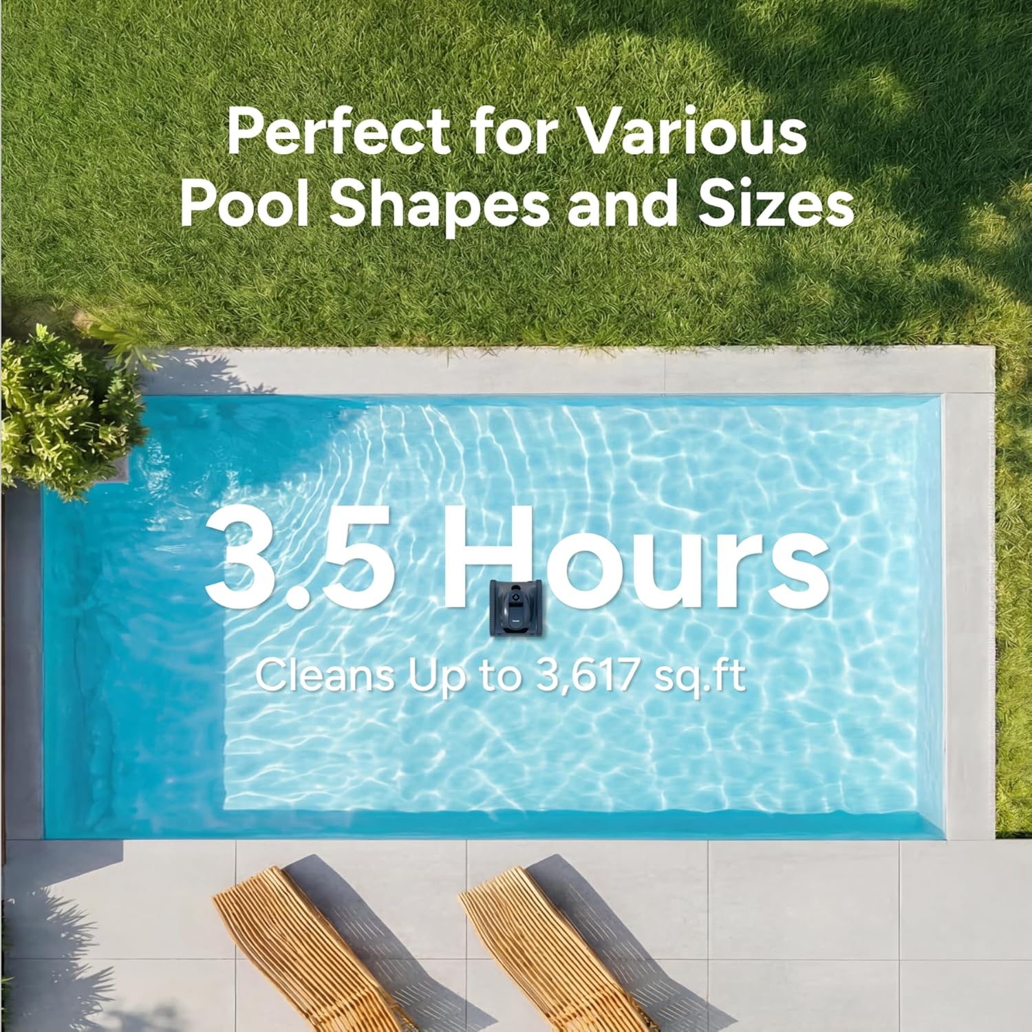 Robotic Pool Cleaner KN Series - огляд і ціна Smart Garden Is