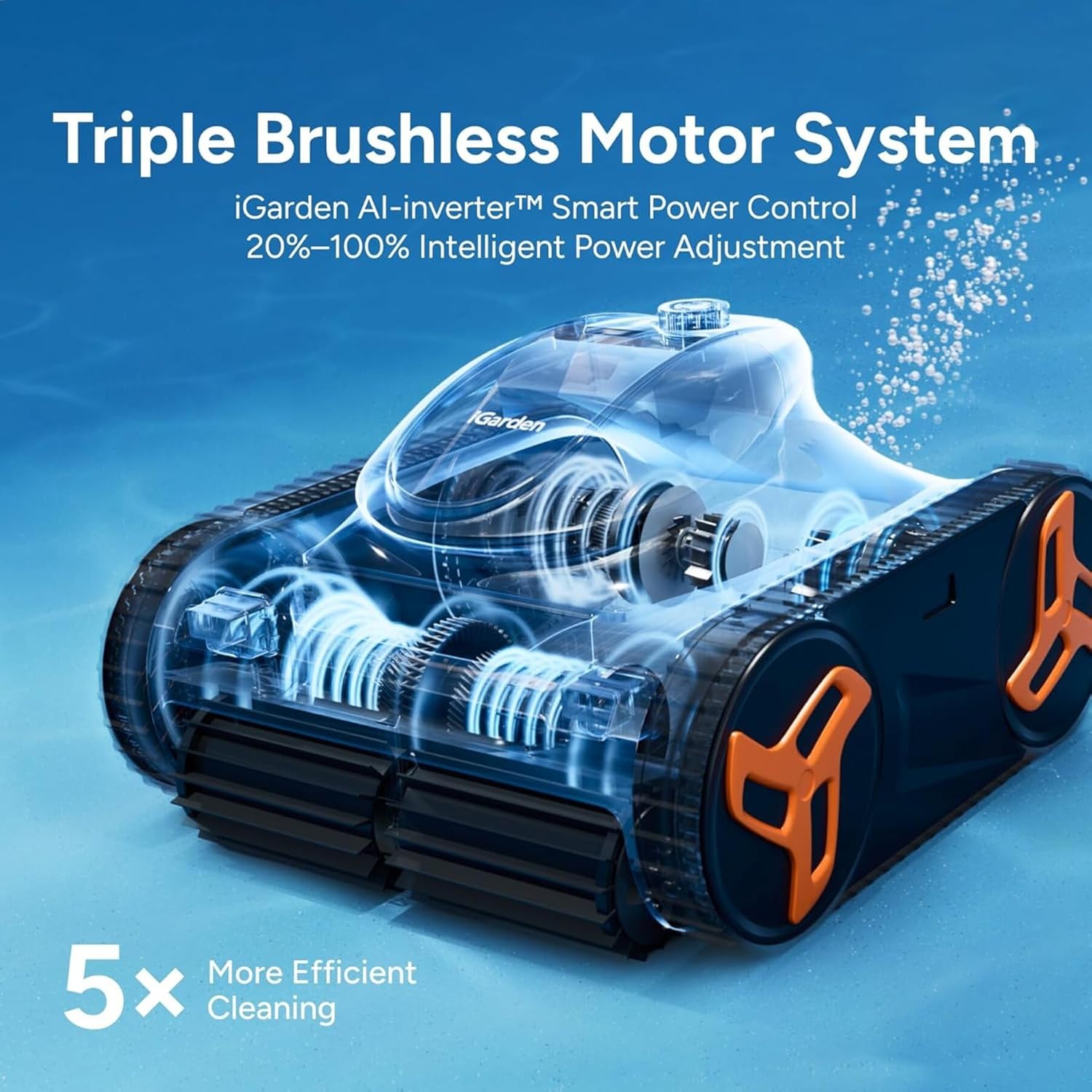 Robotic Pool Cleaner KN Series - огляд і ціна Smart Garden Is