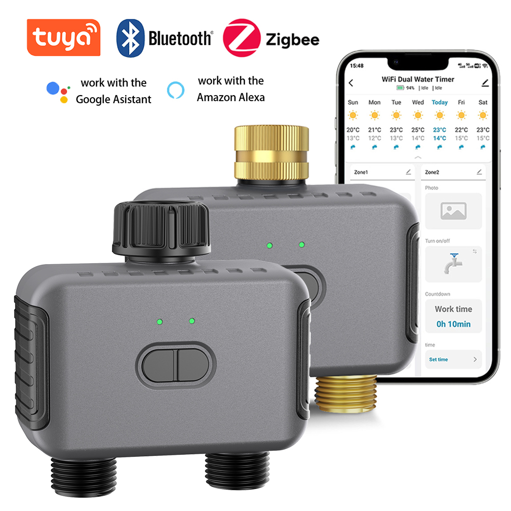 Tuya Smart Dual Water Timer Bl - огляд і ціна Smart Garden Is