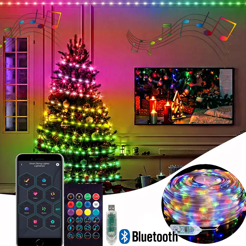 DIY RGBIC Smart String Lights  - огляд і ціна Smart Garden Festoon Lights