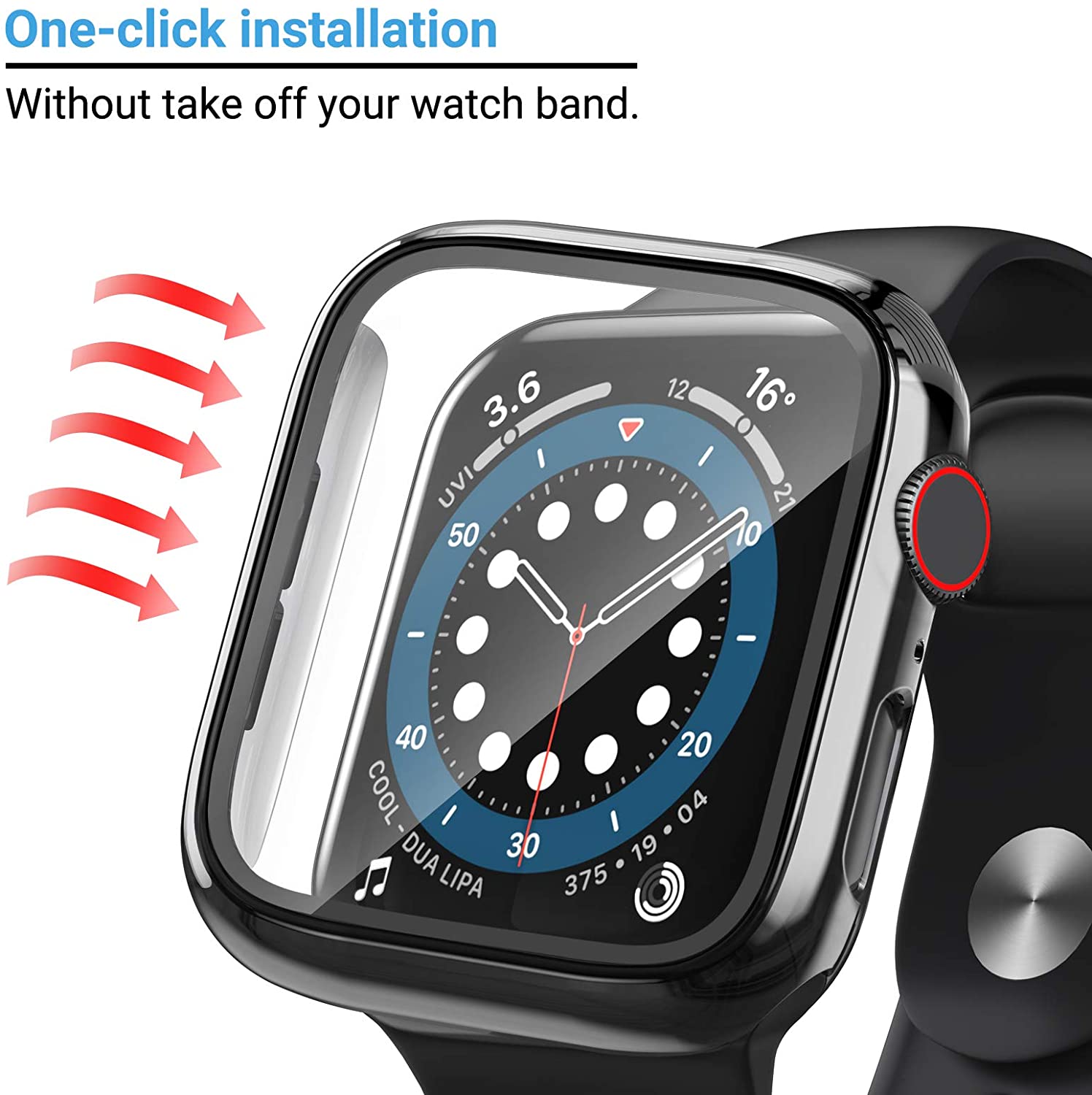 Glass+cover For Apple Watch Ca - огляд і ціна Smart Garden 9