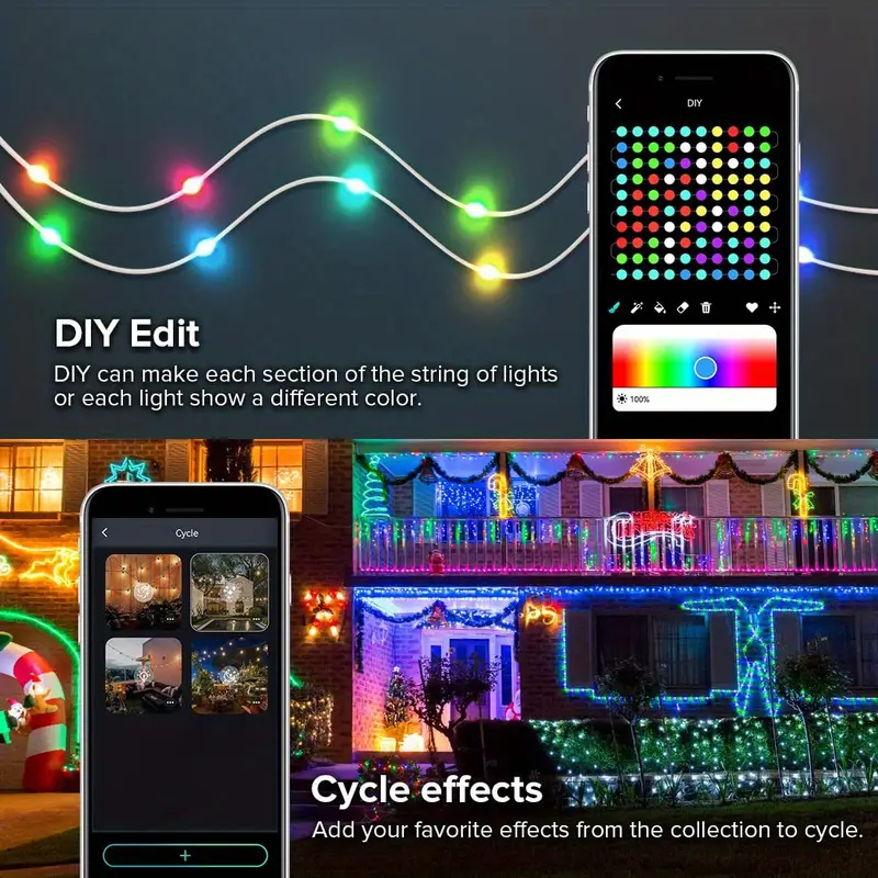 Christmas Lights LED String Li - огляд і ціна Smart Garden Festoon Lights