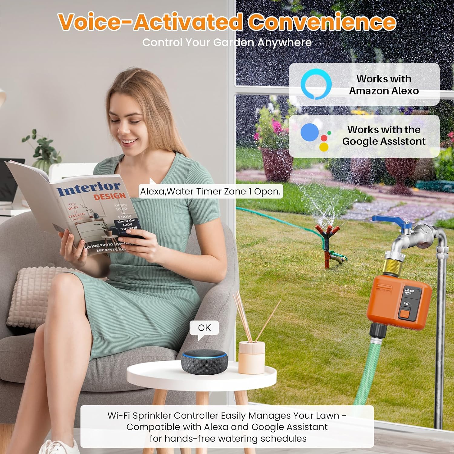 Smart WiFi Water Timer for Gar - огляд і ціна Smart Garden Is