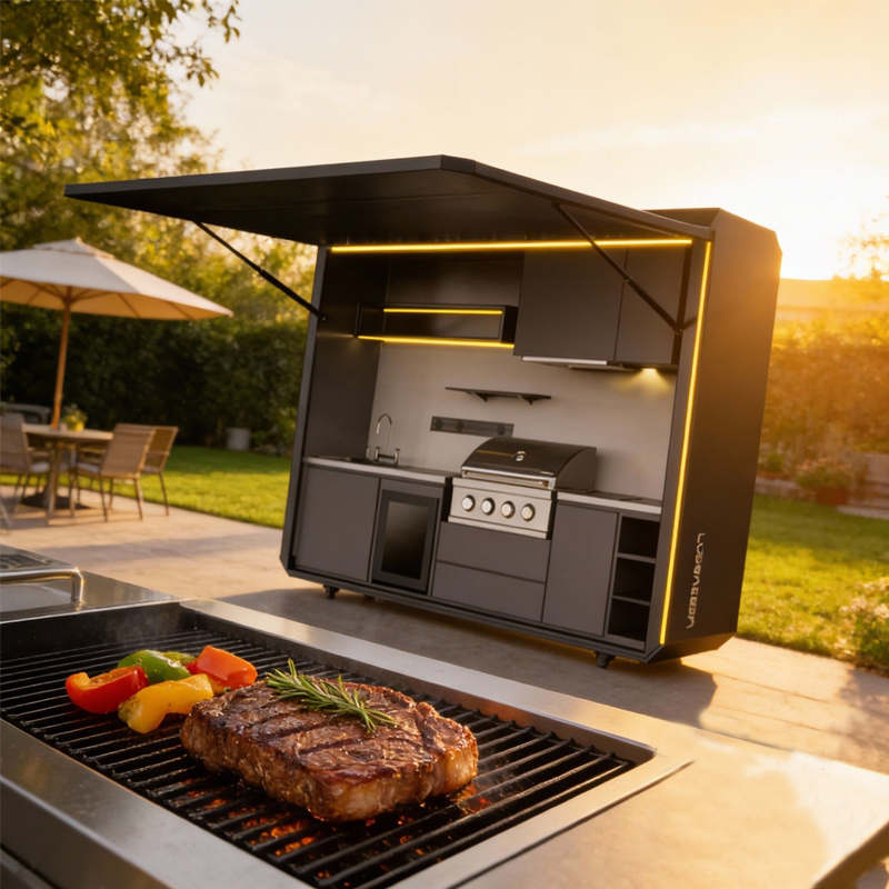 Outdoor folding kitchen integr - огляд і ціна Smart Garden Mirrors
