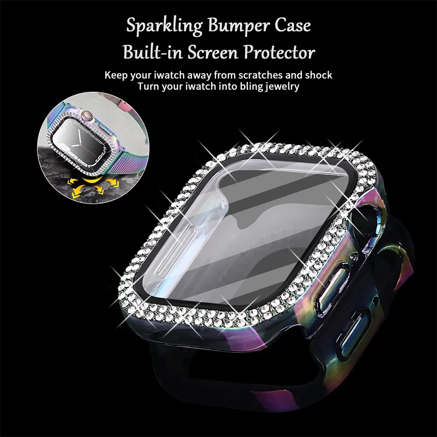 Diamond Cover For Apple watch  - огляд і ціна Smart Garden 9