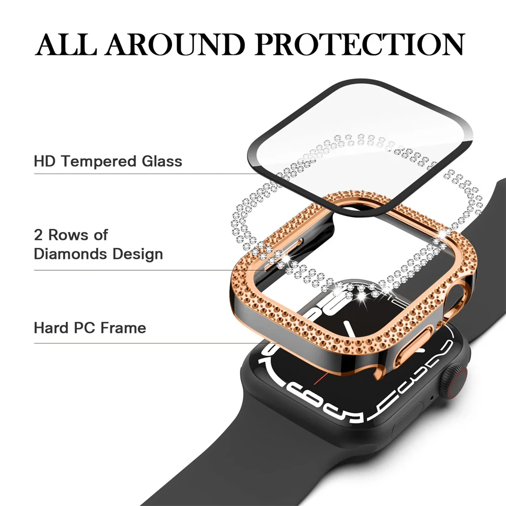 Diamond Cover For Apple watch  - огляд і ціна Smart Garden 9