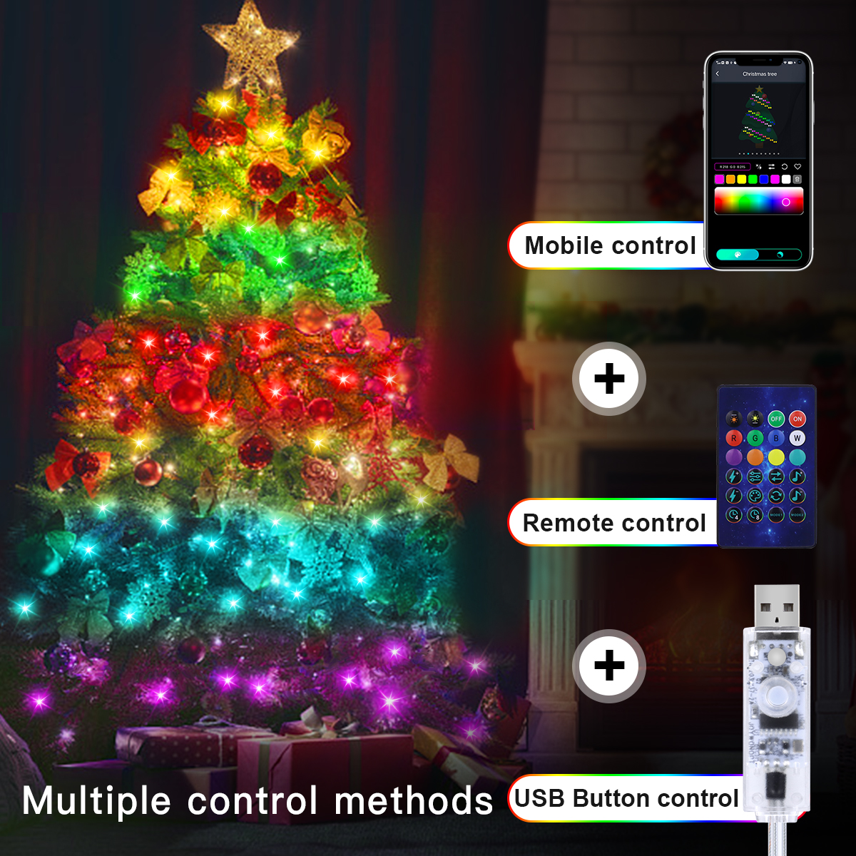 20M 10M 5M Smart Bluetooth APP - огляд і ціна Smart Garden Festoon Lights
