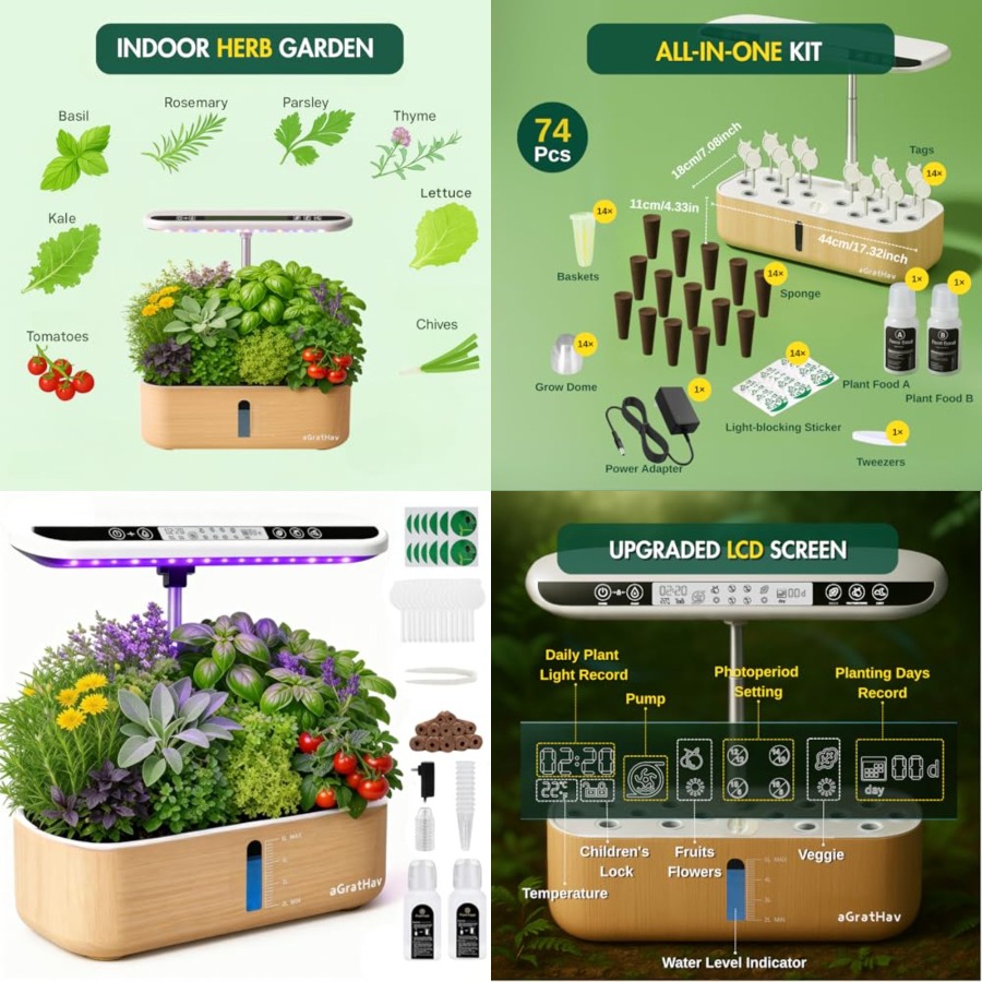 Hydroponics Growing System Kit - огляд і ціна Smart Garden Is