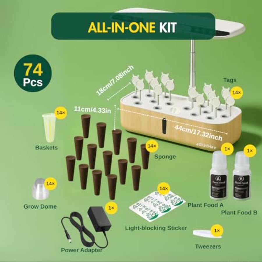 Hydroponics Growing System Kit - огляд і ціна Smart Garden Is