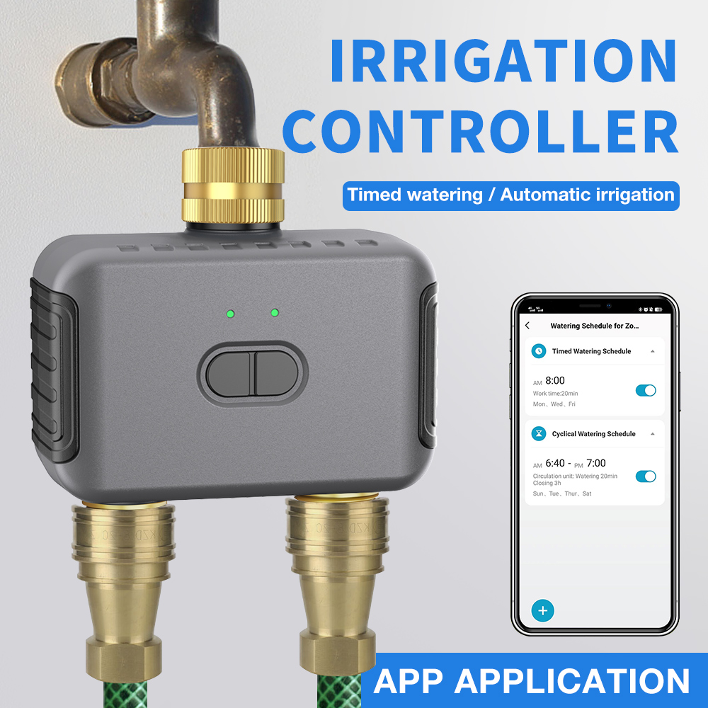 Tuya 2 Zone Watering Timer Gar - огляд і ціна Smart Garden Is