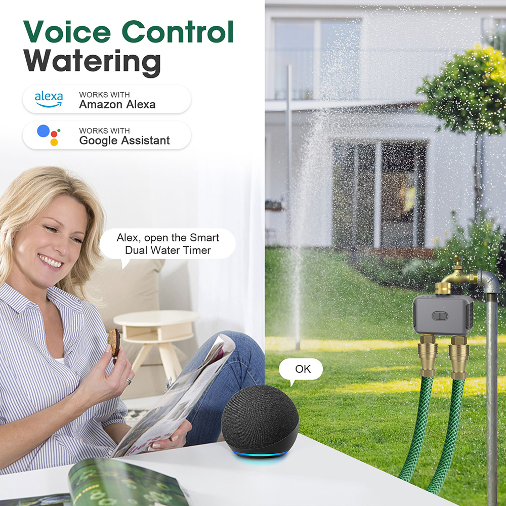 Tuya 2 Zone Watering Timer Gar - огляд і ціна Smart Garden Is